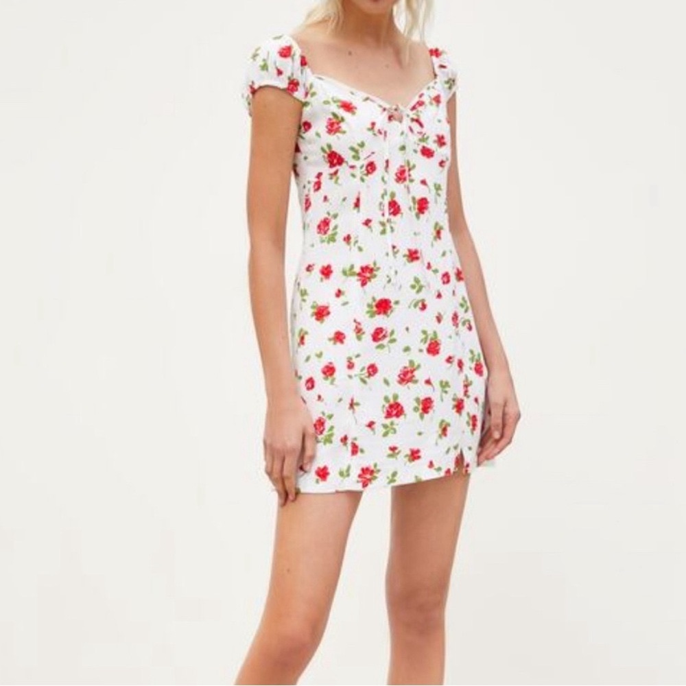 Zara Rose print Dress